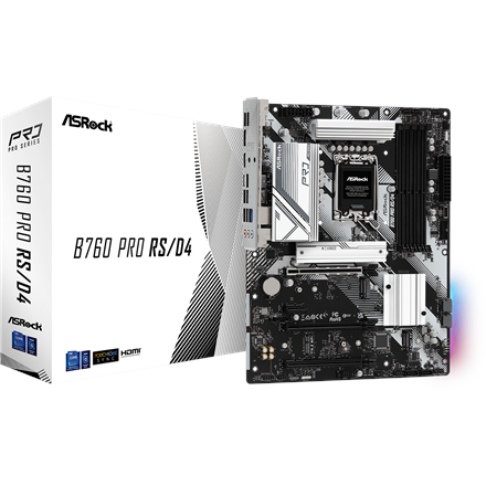 ASRock B760 PRO RS/D4 Processor family Intel