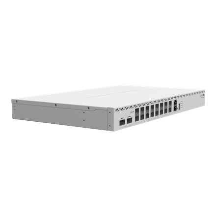 Cloud Router Switch with RouterOS L5 license | 518-16XS-2XQ-RM