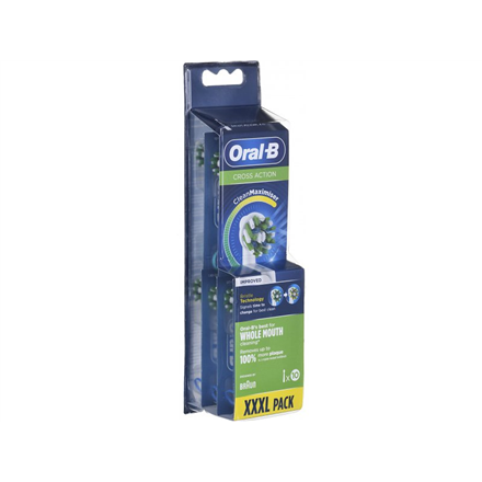 Oral-B Toothbrush replacement Cross Action Clean Maximiser Heads