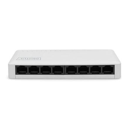 Digitus 8-Port Gigabit Ethernet Switch DN-80064-1 10/100/1000 Mbps (RJ-45)