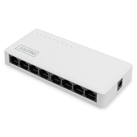 Digitus 8-Port Gigabit Ethernet Switch DN-80064-1 10/100/1000 Mbps (RJ-45)