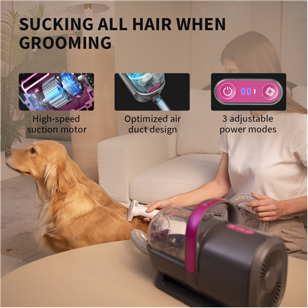 PETKIT Air Clipper Pet Grooming Vacuum Kit