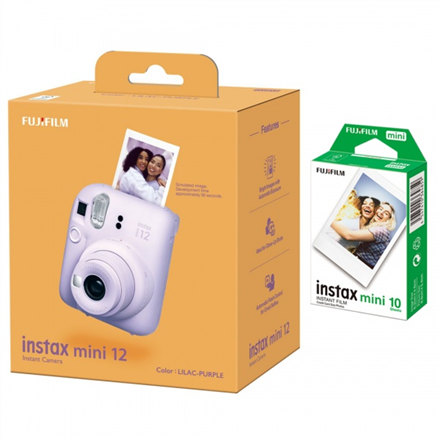 Fujifilm | MP | x | Lilac Purple | 800 | Instax Mini 12 Camera + Instax Mini Glossy (10pl)