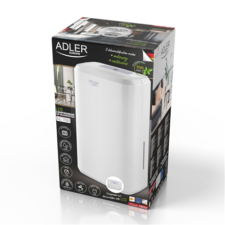 Adler Compressor Air Dehumidifier AD 7861 Power 280 W