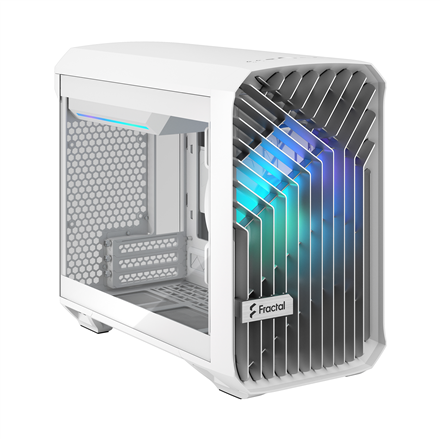 Fractal Design Torrent Nano RGB White TG clear tint Side window