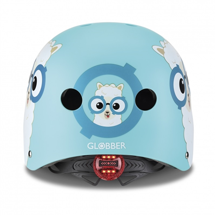 Globber Helmet Elite Lights Buddy  507-305 Light blue