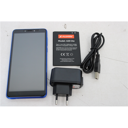 SALE OUT. Allview A20 Lite (Blue) Dual SIM 5.7“ LCD 480x960/1.3GHz/32GB/1GB RAM/Android 10 Go/micr