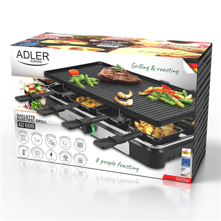 Adler Raclette - electric grill AD 6616 Table