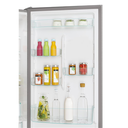 Candy | Refrigerator | CCE7T620EX | Energy efficiency class E | Free standing | Combi | Height 200 c