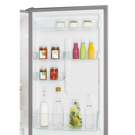 Candy | Refrigerator | CCE7T620EX | Energy efficiency class E | Free standing | Combi | Height 200 c
