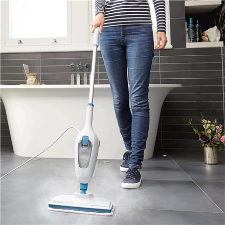 BLACK & DECKER | Steam Mop | FSMH13E5-QS | Corded operating | 1300 W | White