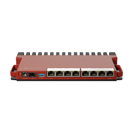 MikroTik Router  L009UiGS-RM No Wi-Fi 10/100/1000 Mbit/s Ethernet LAN (RJ-45) ports 8 Mesh Support N