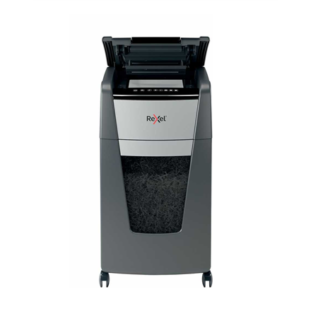 Rexel | Optimum AutoFeed+ 225X Automatic Cross Cut Paper Shredder P4 | Black | 60 L | Paper shreddin