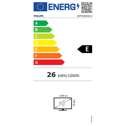 Philips 32PHS6808/12 32" (80 cm)