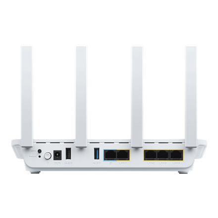 Asus Dual Band WiFi 6 AX3000 Router (PROMO) EBR63 802.11ax 2402 Mbit/s 10/100/1000 Mbit/s Ethernet L