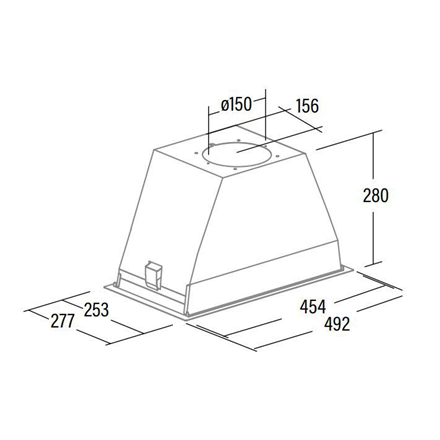 CATA GT-PLUS 45 WH /M Hood