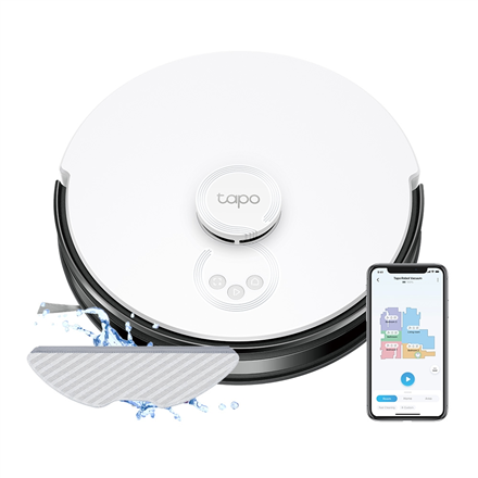 TP-LINK LiDAR Navigation Robot Vacuum and Mop + Smart Auto-Empty Dock DEEBOT N8 PRO+ Wet&Dry