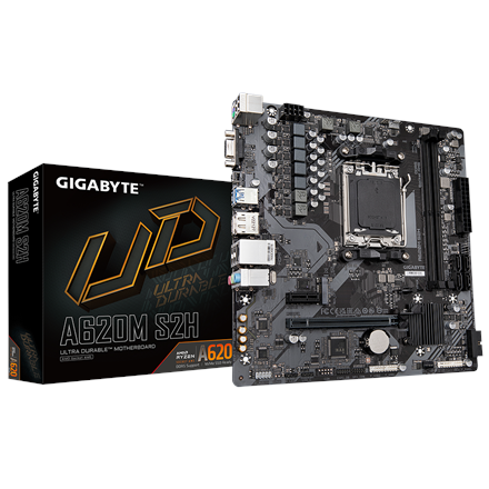 Gigabyte A620M S2H 1.0 M/B Processor family AMD