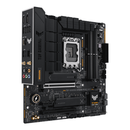 Asus TUF GAMING B760M-PLUS WIFI Processor family Intel