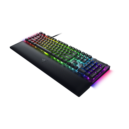 Razer | BlackWidow V4 | Gaming keyboard | Wired | RU | Black | Yellow Switch