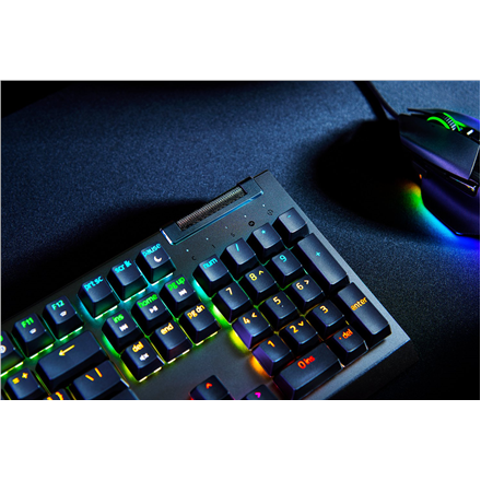 Razer Mechanical Gaming Keyboard BlackWidow V4 X Gaming Keyboard Wired Nordic Green Mechanical Switc