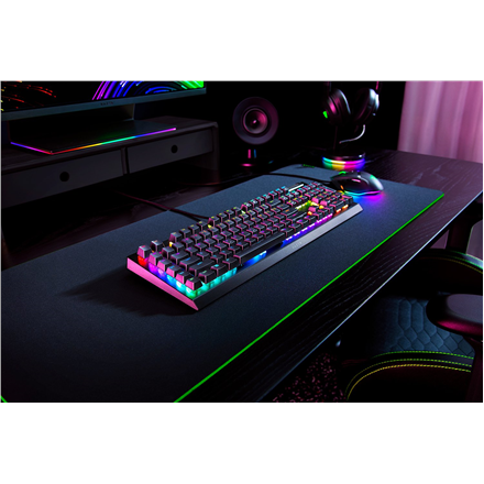 Razer | Mechanical Gaming Keyboard | BlackWidow V4 X | Mechanical Gaming Keyboard | Wired | Russian 