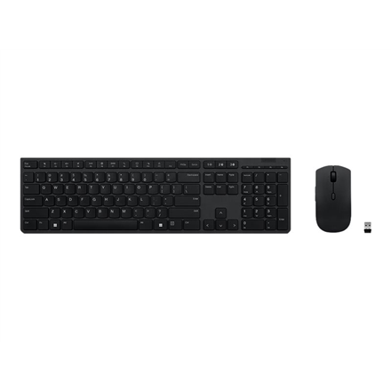 Lenovo Professional Wireless Rechargeable Keyboard and Mouse Combo (Estonia) Lenovo