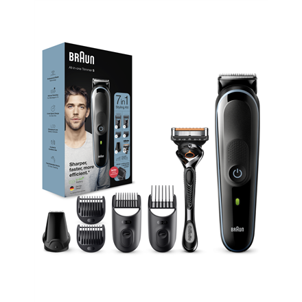 Braun All-in-one trimmer MGK5345 Cordless and corded