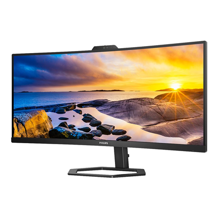 Philips Monitor with Windows Hello Webcam 34E1C5600HE/00 34 " VA 3440 x 1440 pixels 21:9 4 ms 300 cd