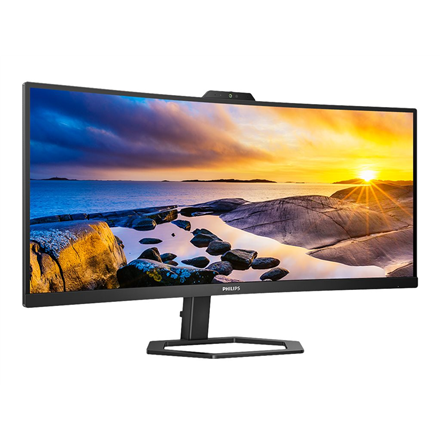 Philips Monitor with Windows Hello Webcam 34E1C5600HE/00 34 " VA 3440 x 1440 pixels 21:9 4 ms 300 cd