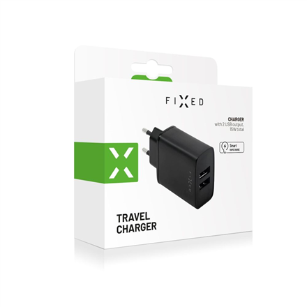 Fixed Dual USB Travel Charger Fast charging
