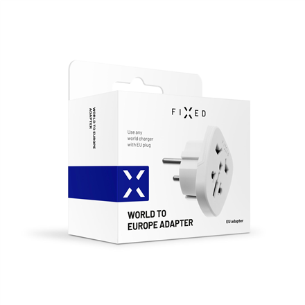 Fixed EU Adapter White