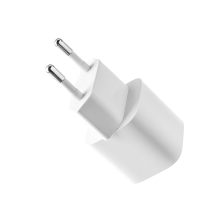Fixed Mini USB-C Travel Charger USB-C/Lightning Cable Fast charging
