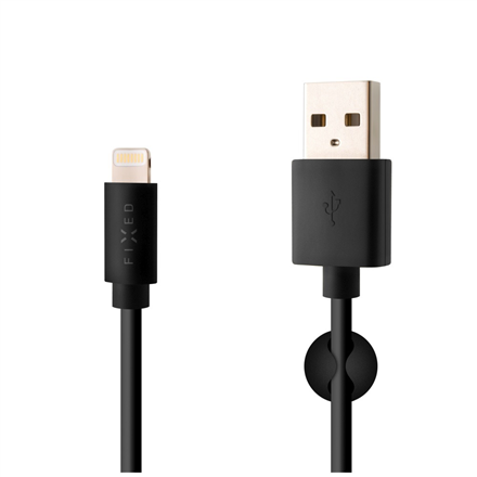 Fixed Data And Charging Cable With USB/lightning Connectors 1 m