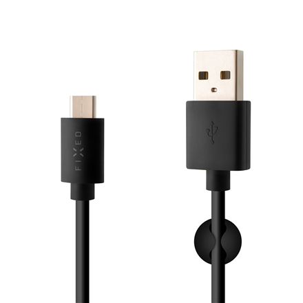Fixed Data And Charging Cable With USB/USB-C Connectors 2 m