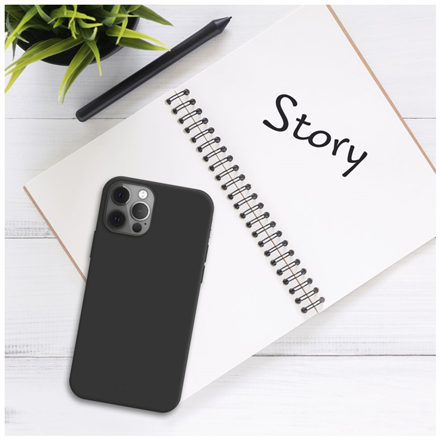 Fixed Story Back cover Apple iPhone 14 Plus Rubberized Black