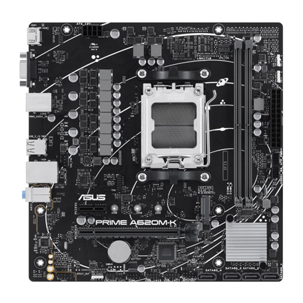 Asus PRIME A620M-K Processor family AMD