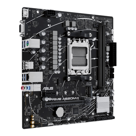 Asus PRIME A620M-K Processor family AMD