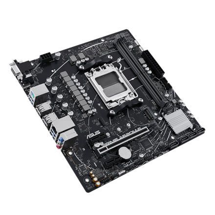 Asus PRIME A620M-E Processor family AMD Processor socket AM5 DDR5 DIMM Memory slots 2 Supported hard