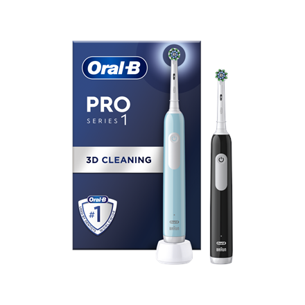 Oral-B | Electric Toothbrush | Pro Series 1 Duo | Rechargeable | For adults | Number of brush heads 