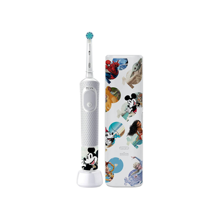 Oral-B Electric Toothbrush with Travel Case Vitality PRO Kids Disney 100 Rechargeable For kids Numbe