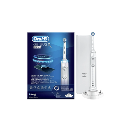 Oral-B Electric Toothbrush Genius X 20100S Rechargeable For adults Number of brush heads included 1 