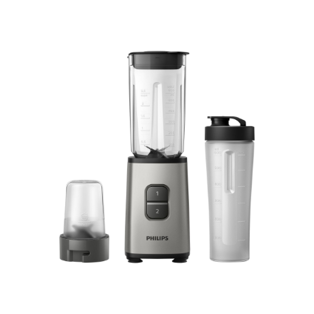 Philips Mini Blender | HR2604/80 Daily Collection | Tabletop | 350 W | Jar material Plastic/Glass | 