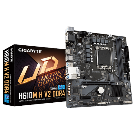 Gigabyte H610M H V2 DDR4 1.0 M/B Processor family Intel