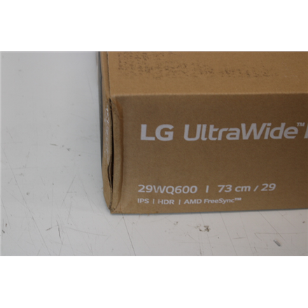 SALE OUT. LG 29WQ600-W 29" IPS 2560x1080/21:9/5ms/250cdm2 HDMI LG DAMAGED PACKAGING