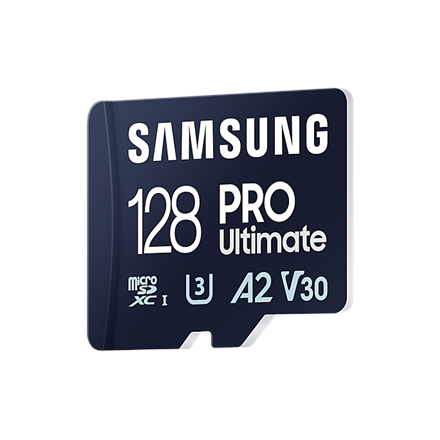 Samsung MicroSD Card with Card Reader PRO Ultimate 128 GB