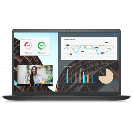 Dell Vostro 15 3530  Black 15.6 " WVA FHD Anti-glare Intel Core i7 i7-1355U 8 GB DDR4 SSD 512 GB NVI