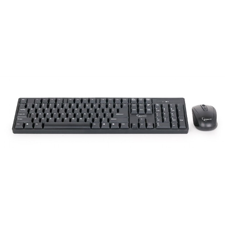 Gembird | Wireless Desktop Set | KBS-W-01_LT | Keyboard and Mouse Set | Wireless | Mouse included | 