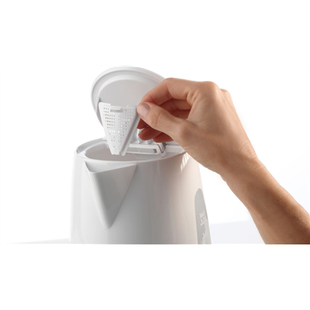 Gorenje Kettle K17WE Electric 2200 W 1.7 L Plastic + metal 360° rotational base White