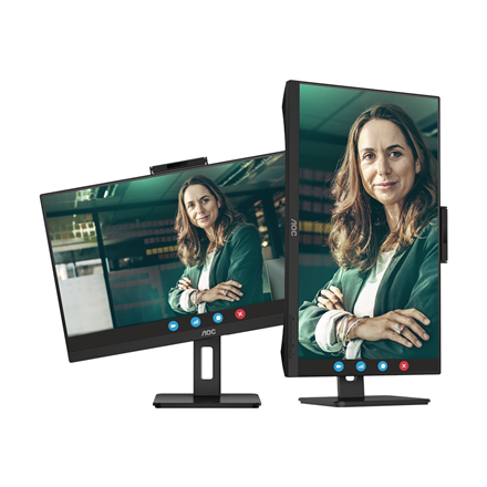 AOC Monitor Q27P3CW 27 " IPS QHD 16:9 4 ms 350 cd/m² Black HDMI ports quantity 2 75 Hz